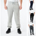 Mens Fleece Trousers Joggers Elasticated Cuffed Jogging Bottoms Track Pants 