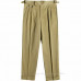 Retro Cotton Men's GURKHA Pants Suit Casual Business Trousers Loose High Waist